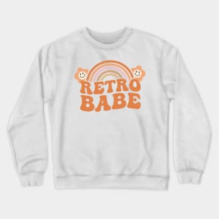 Retro Babe Crewneck Sweatshirt